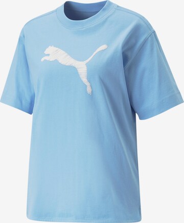 PUMA - Camiseta en azul: frente