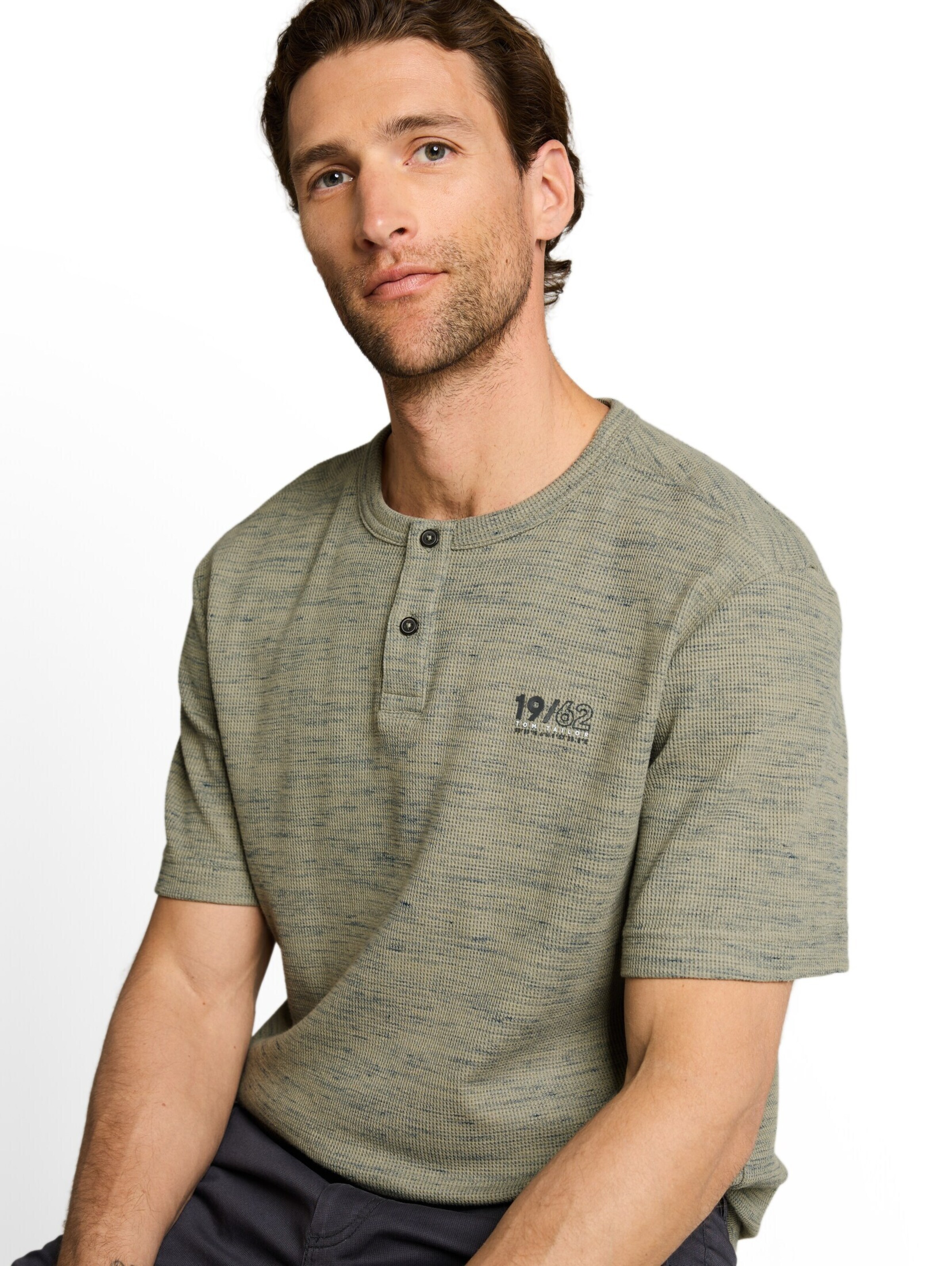 TOM TAILOR Shirt in Groen