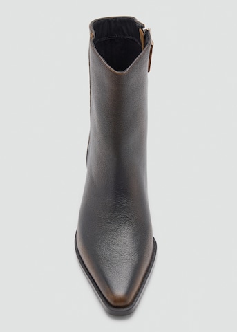 Bottines 'DIA1' MANGO en marron