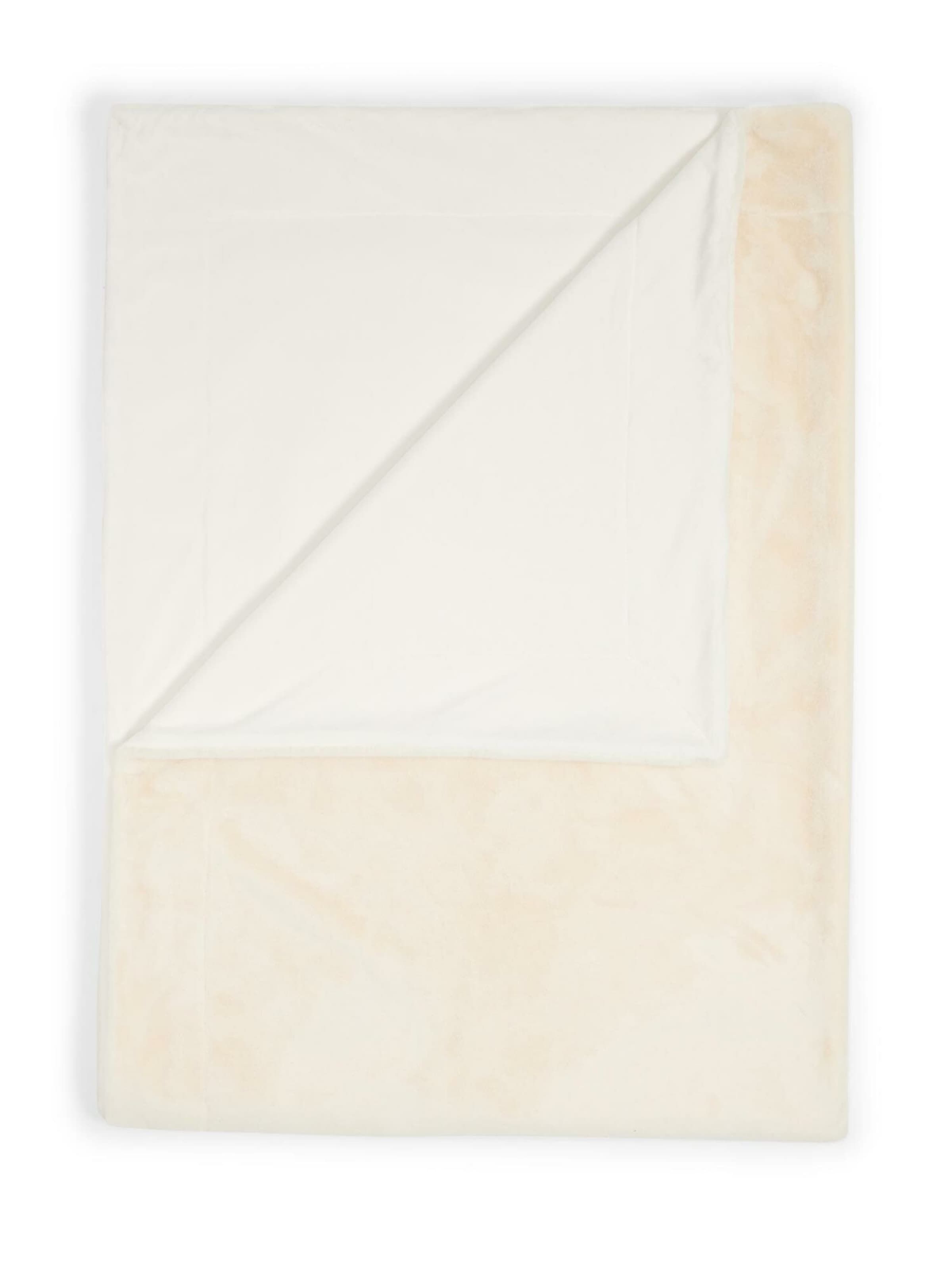 ESSENZA Decke 'Furry' in Beige: Vorderseite