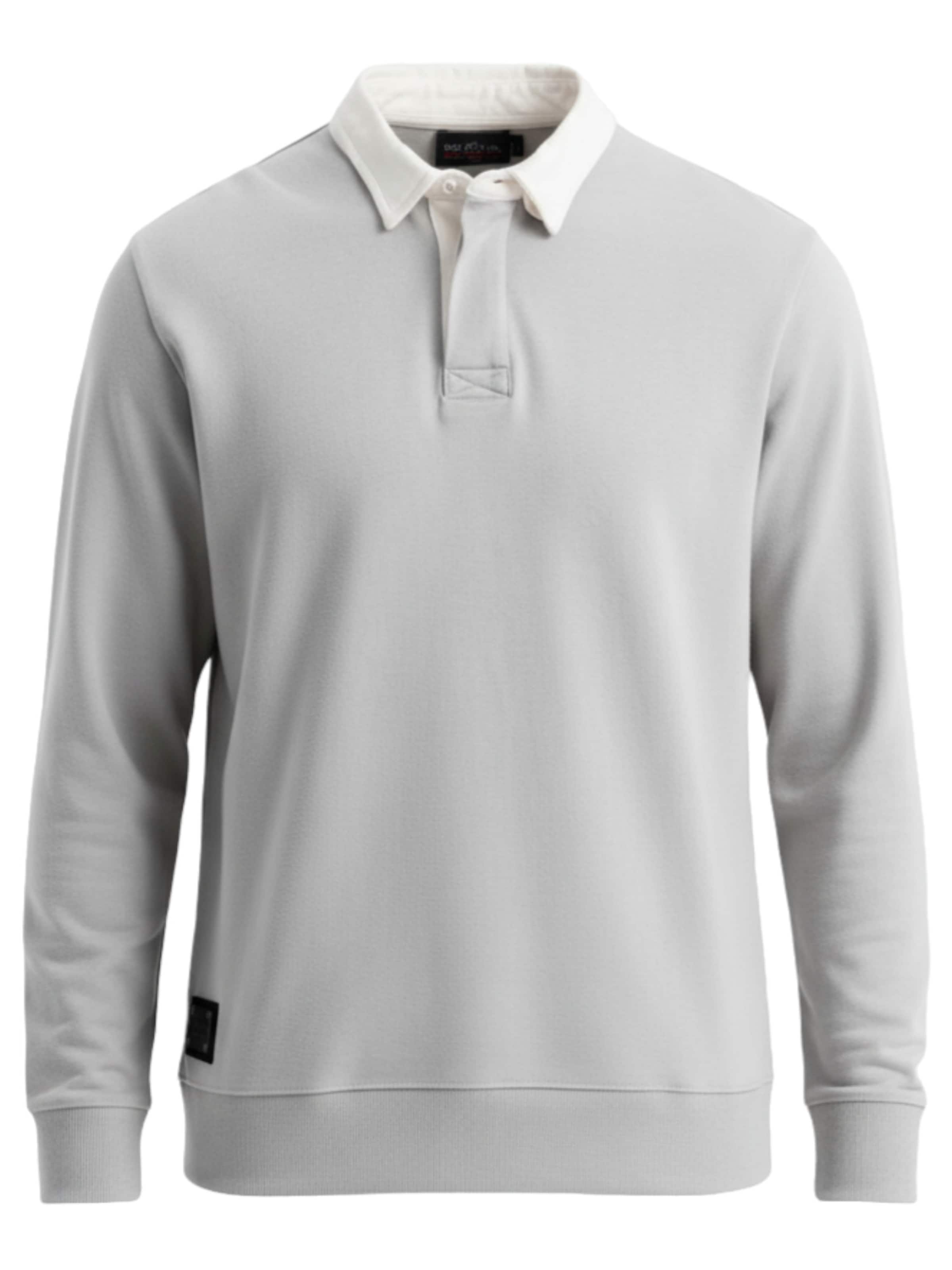 Ombre Sweatshirt in Grijs: voorkant