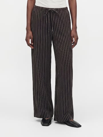 JDY Wide leg Broek 'JDYPOWER' in Bruin: voorkant