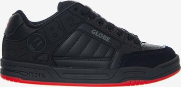Chaussure de sport à lacets 'Tilt Black/Red/Charcoal' Globe en rouge : devant