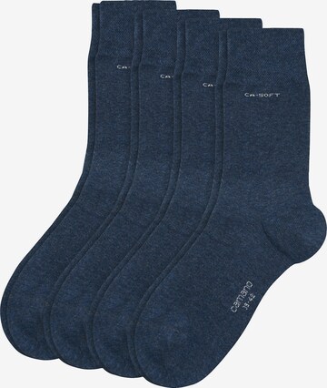 camano Socks in Blue