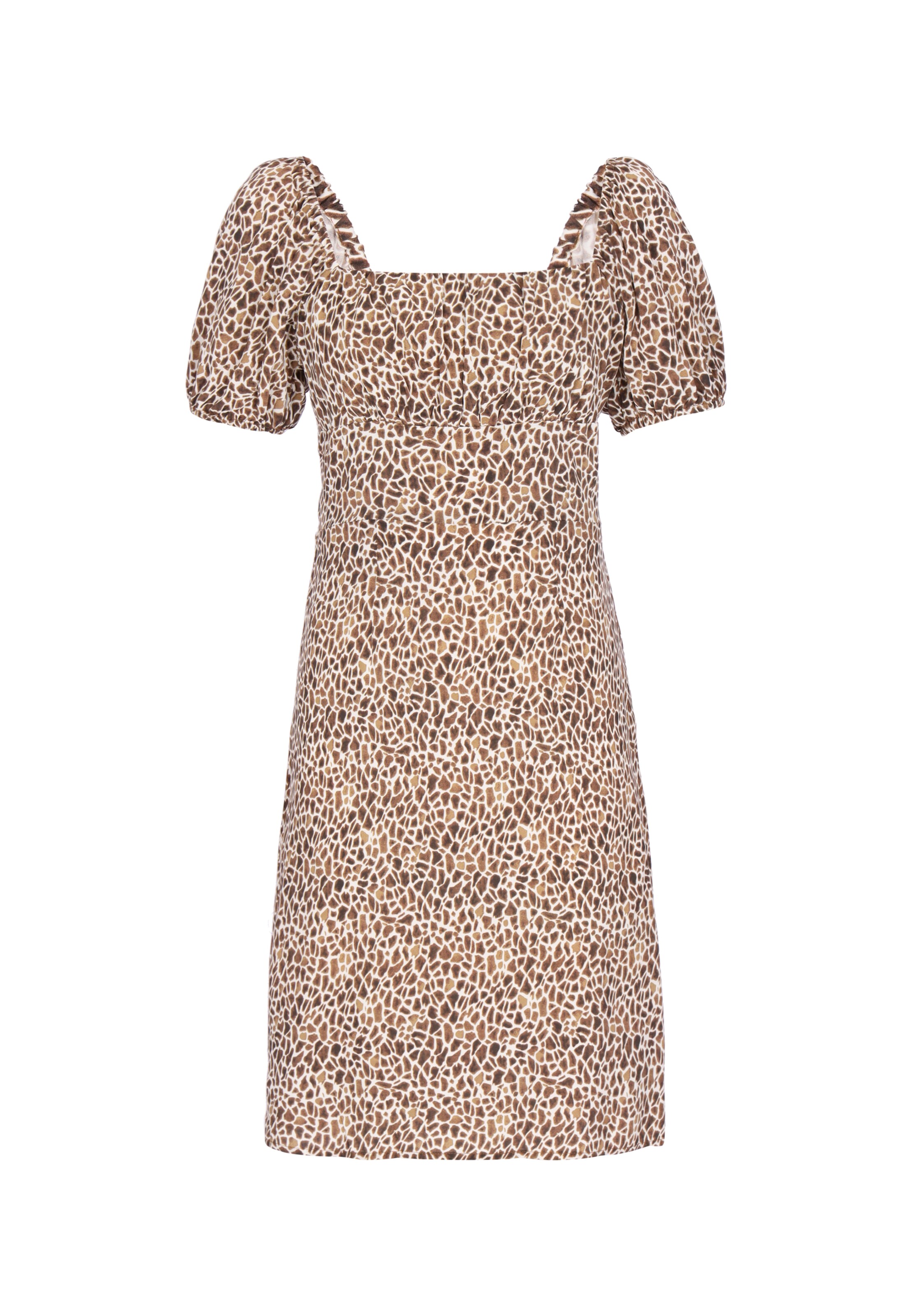 Robe 'Festive' faina en marron : devant