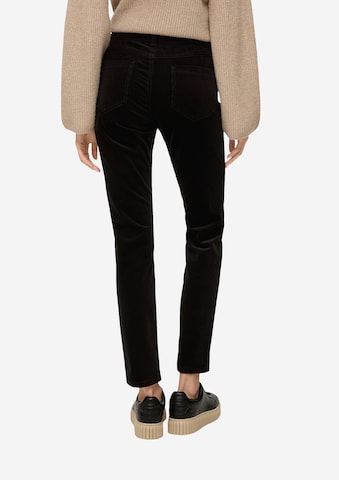 Coupe slim Pantalon s.Oliver en noir