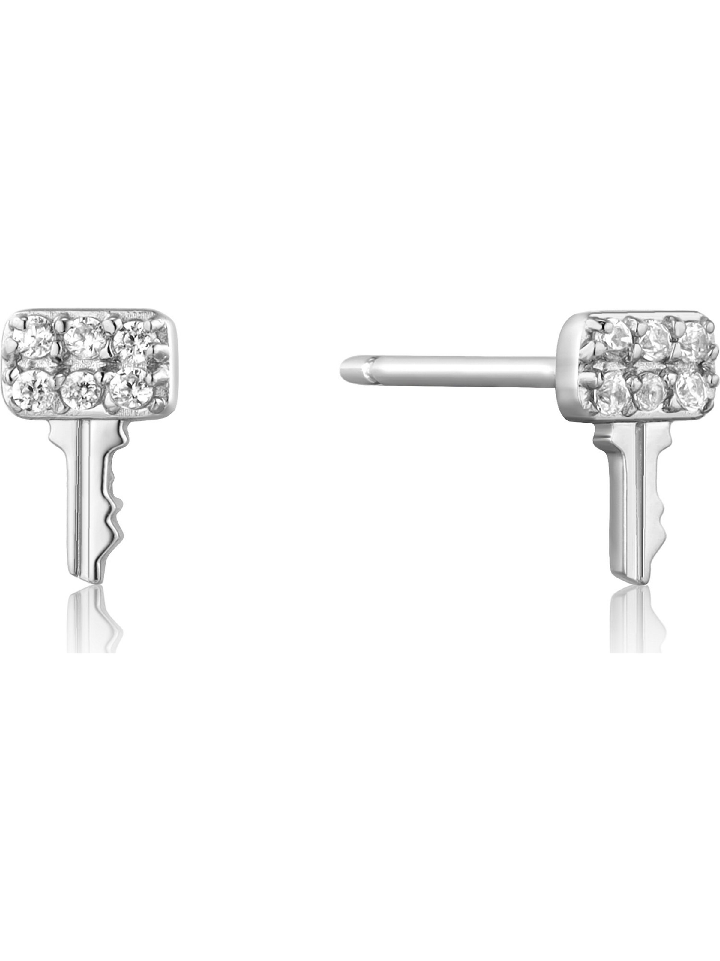 ANIA HAIE Ohrstecker in Silber: Vorderseite