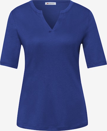 STREET ONE Shirt in Blue: front