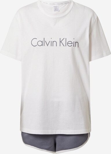 Calvin Klein Underwear Pyjamas i grå / vit, Produktvy