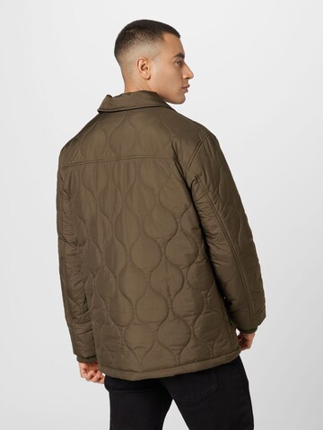 Urban Classics Between-Season Jacket in Green