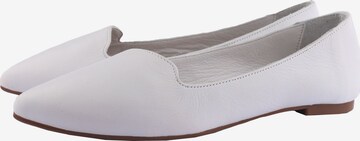 D.MoRo Shoes Ballet Flats 'FOVONA' in White: front