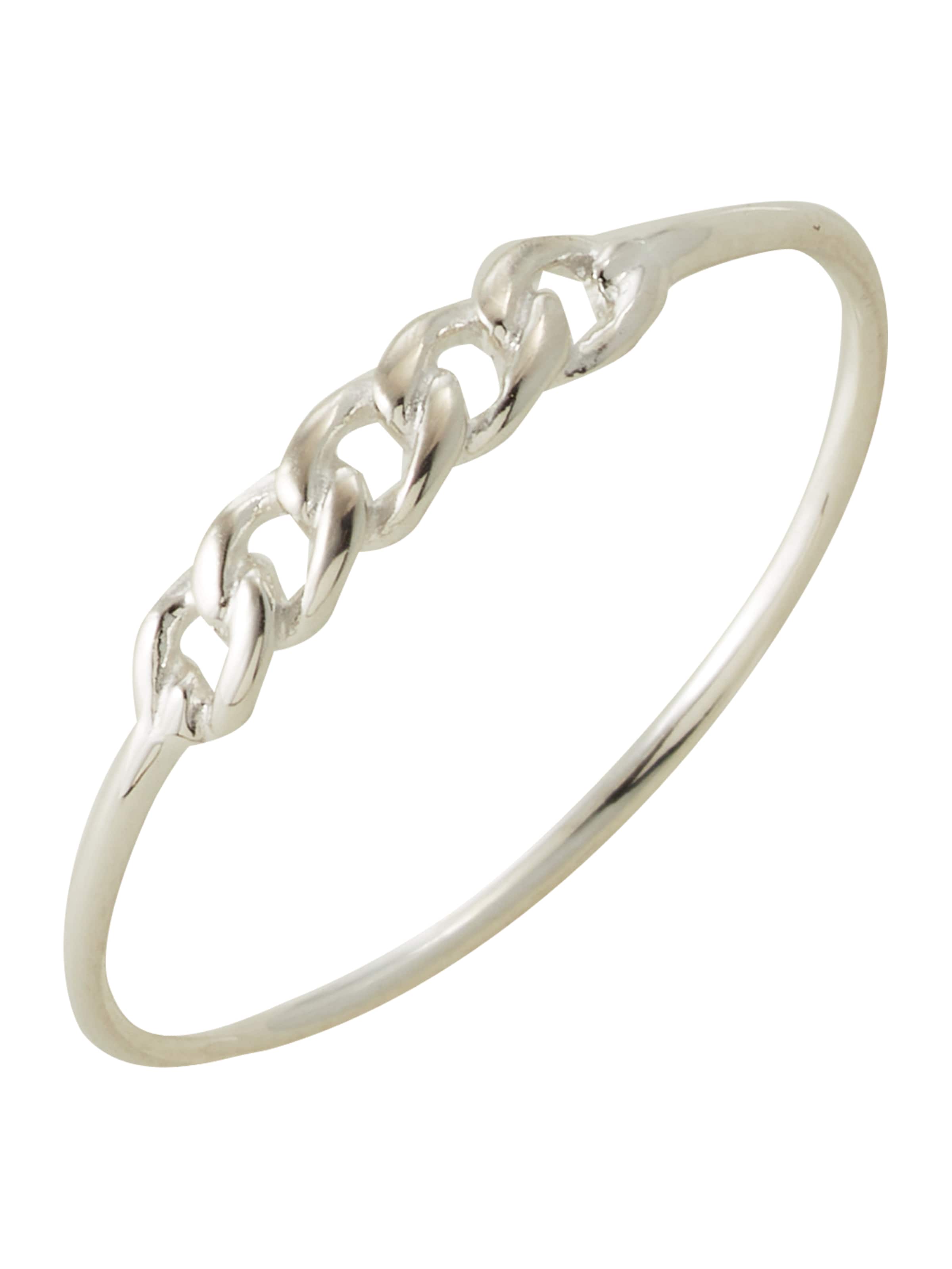 sudrabs Vibe Harsløf Gredzens 'Elsa': no priekšpuses