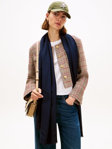 Écharpe TOMMY HILFIGER en bleu : devant