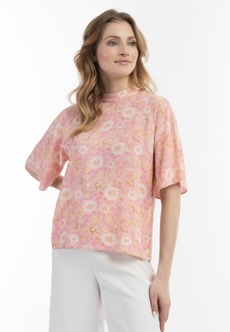 Usha Bluse i rosa: forside