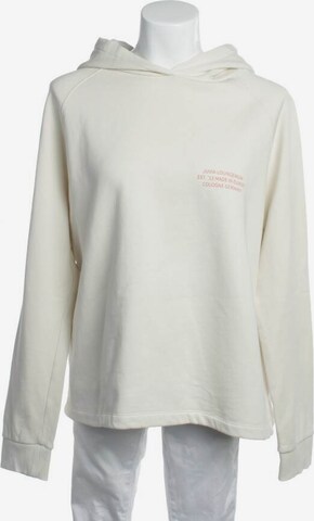 Juvia Sweatshirt & Zip-Up Hoodie in L in White: front
