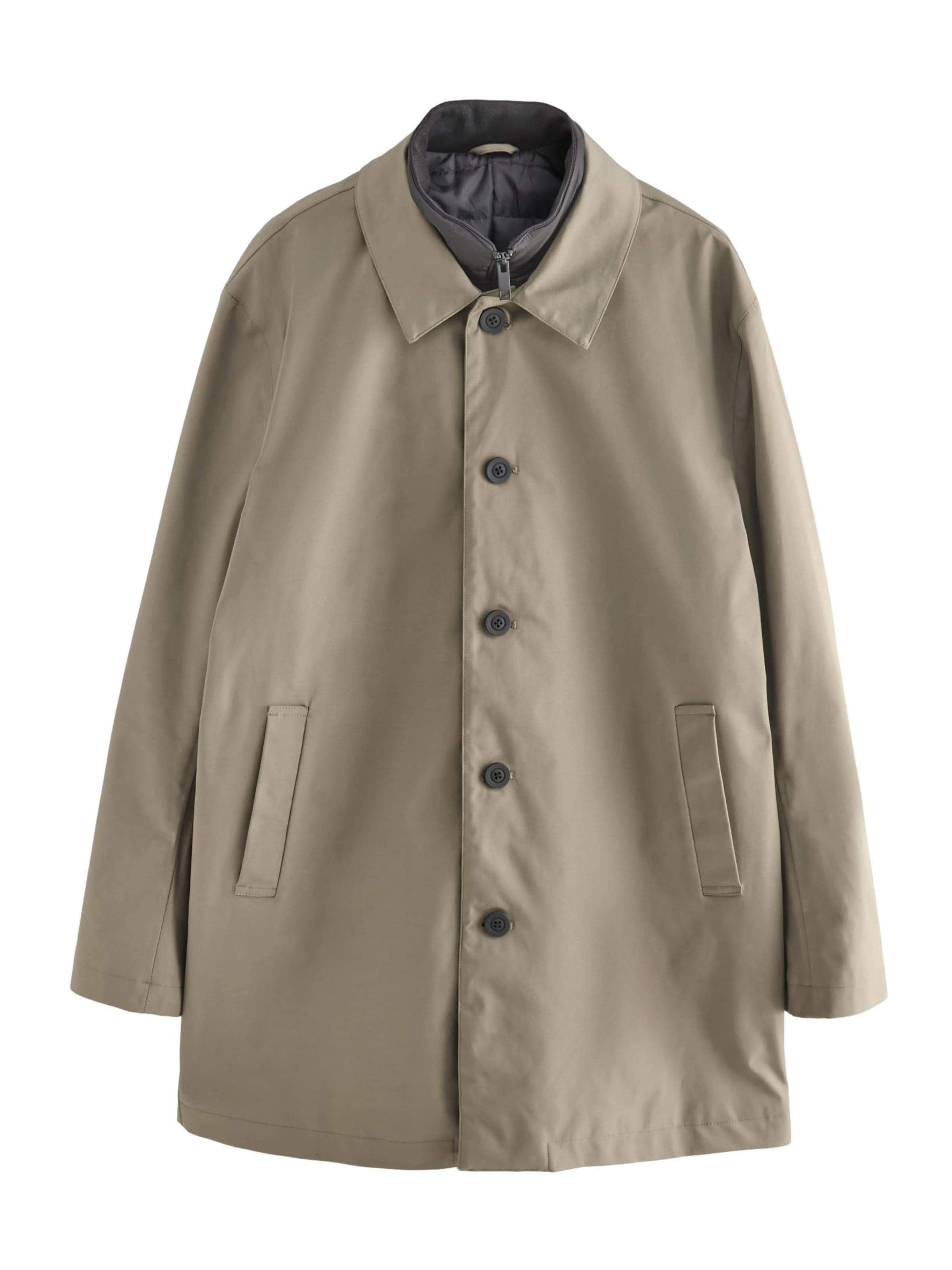 Next Övergångsrock i beige: framsida