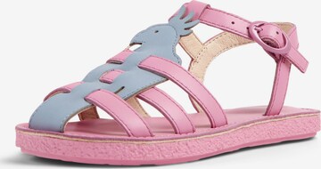 CAMPER Sandalen ' Twins ' in Roze: voorkant