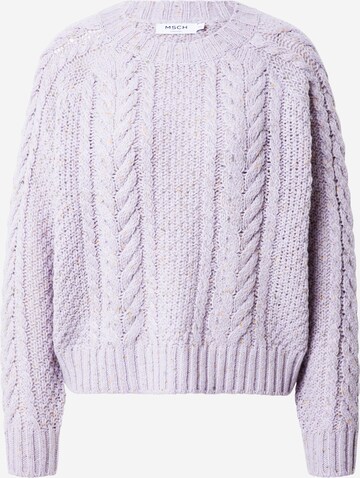 MSCH COPENHAGEN Sweater 'Kristel' in Purple: front