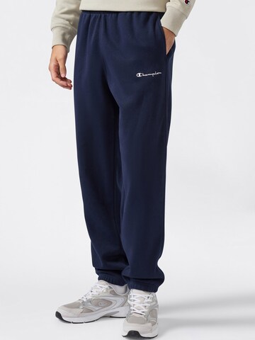 Champion Authentic Athletic Apparel Конический (Tapered) Штаны в Синий: спереди