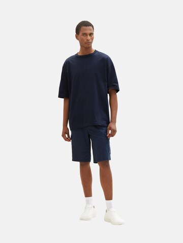 TOM TAILOR Regular Shorts in Blau