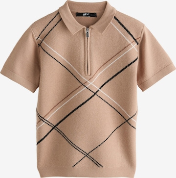 Next Футболка в Коричневый: спереди