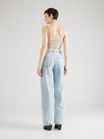 VILA Wide Leg Jeans 'FREYA' in Blau