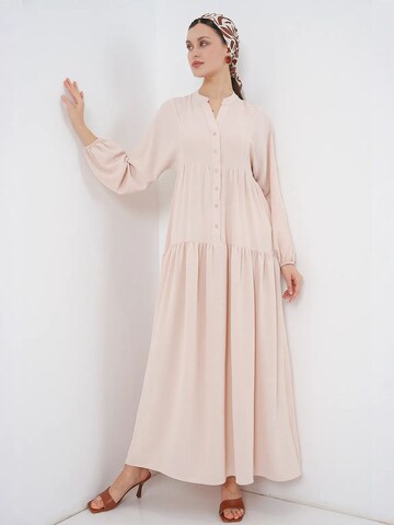 Bigdart Dress in Beige