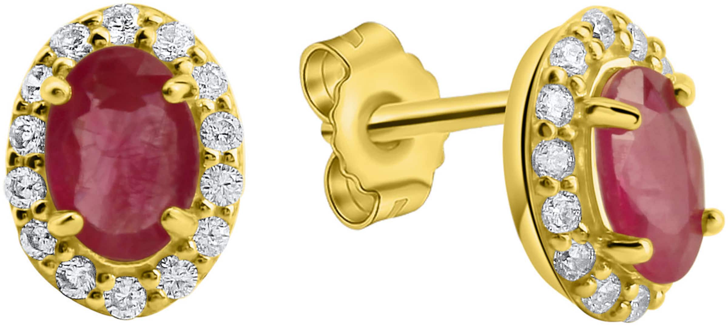 FIRETTI Earrings in Gold: front