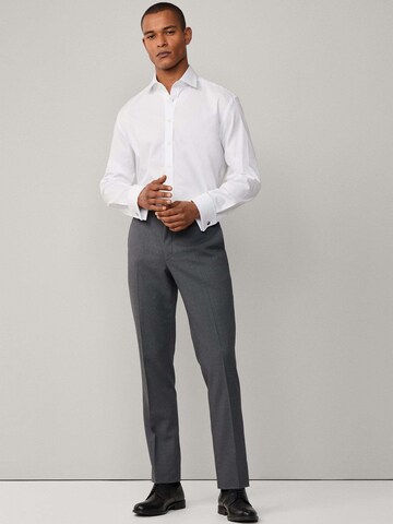 Hackett London Regular fit Zakelijk overhemd 'Pinpoint Dс' in Wit