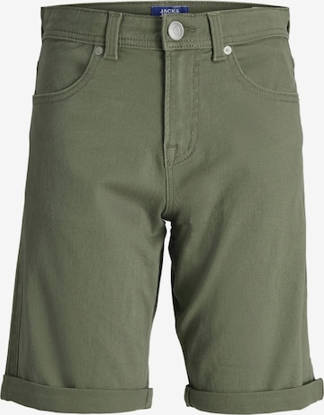 JACK & JONES Regular Broek in Groen: voorkant
