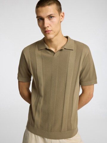SELECTED HOMME Sweater 'CHANNING' in Green