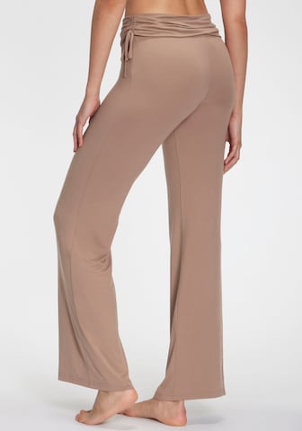 LASCANA Flared Pants in Brown