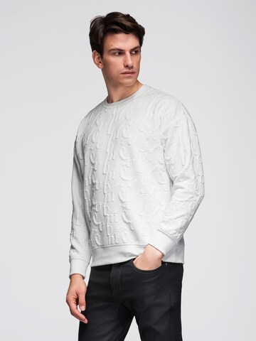 Ombre Sweatshirt 'B1712' in Wit