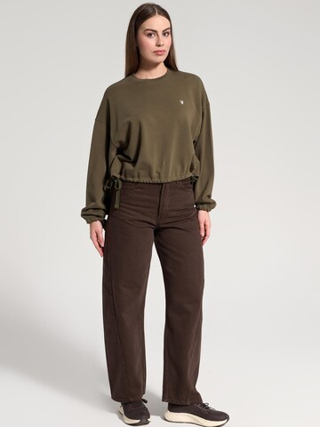 Sweat-shirt 'Zephyrine' NOWIHT en vert