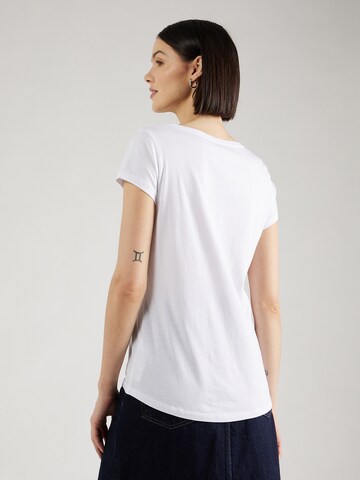 T-shirt 'WT DAY' Key Largo en blanc