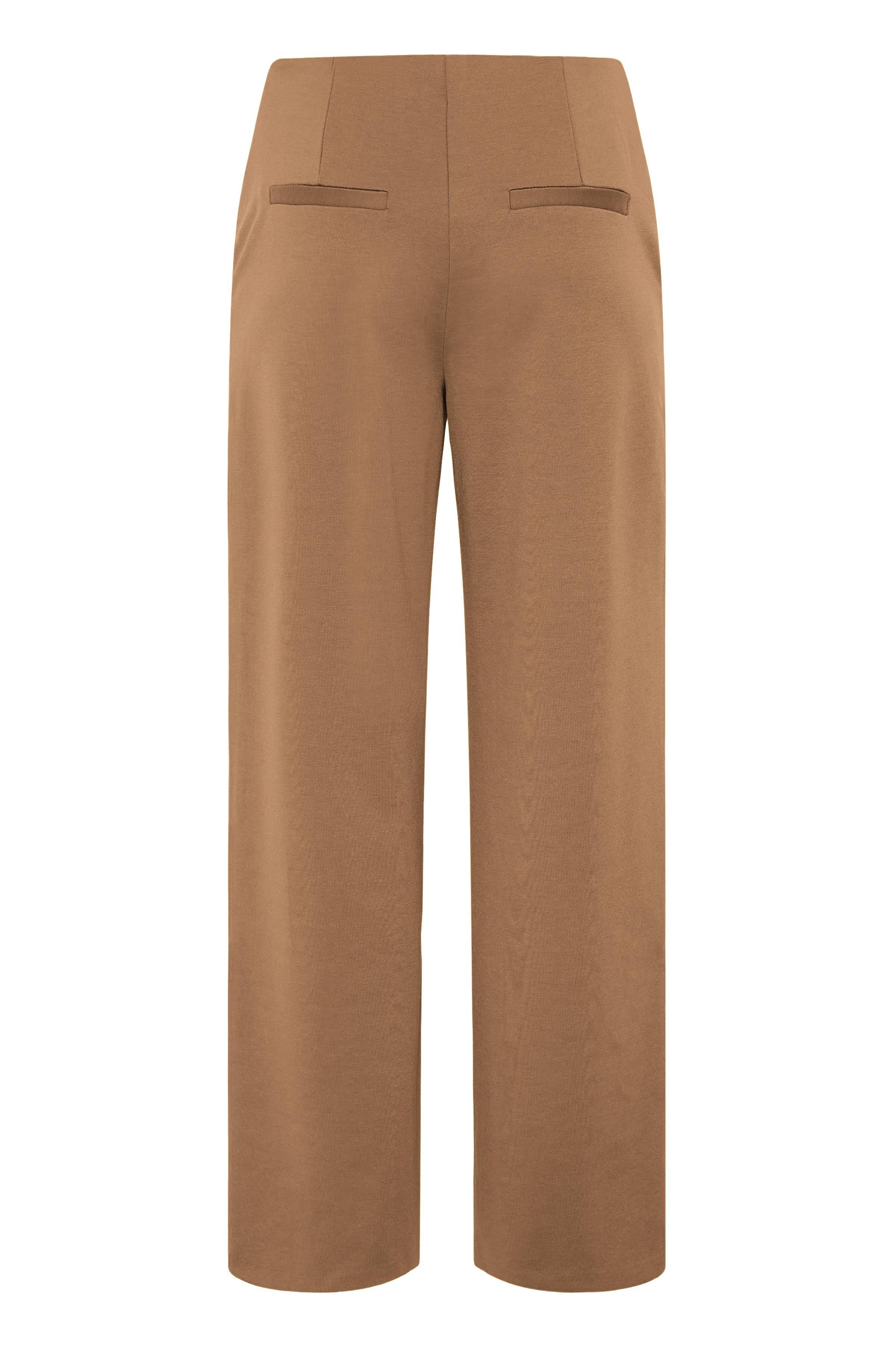 Wide Leg Pantalon 'IHKATE' ICHI en marron
