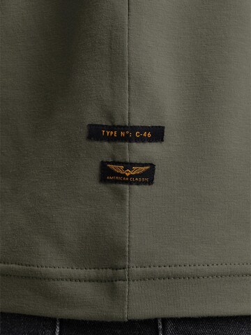 PME Legend Bluser & t-shirts 'T-shirt with logo' i grøn