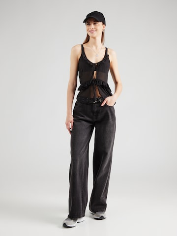 Noisy may - Loosefit Vaquero 'NMBRANDY' en negro