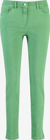 GERRY WEBER - Regular Calças de ganga em verde: frente