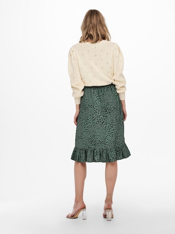 ONLY - Falda 'NOELLE' en verde