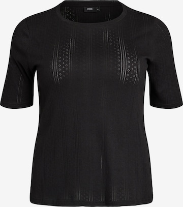 juoda Zizzi Marškinėliai 'Mmia': priekis