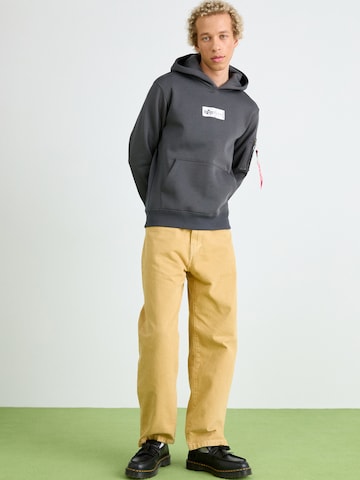 ALPHA INDUSTRIES Sweatshirt in Grau