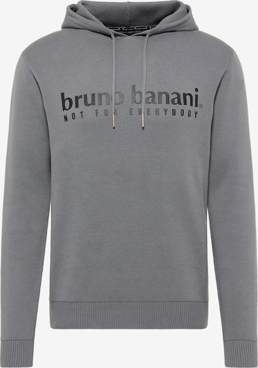 BRUNO BANANI Sweater ' BARBER ' in mottled grey / Black, Item view
