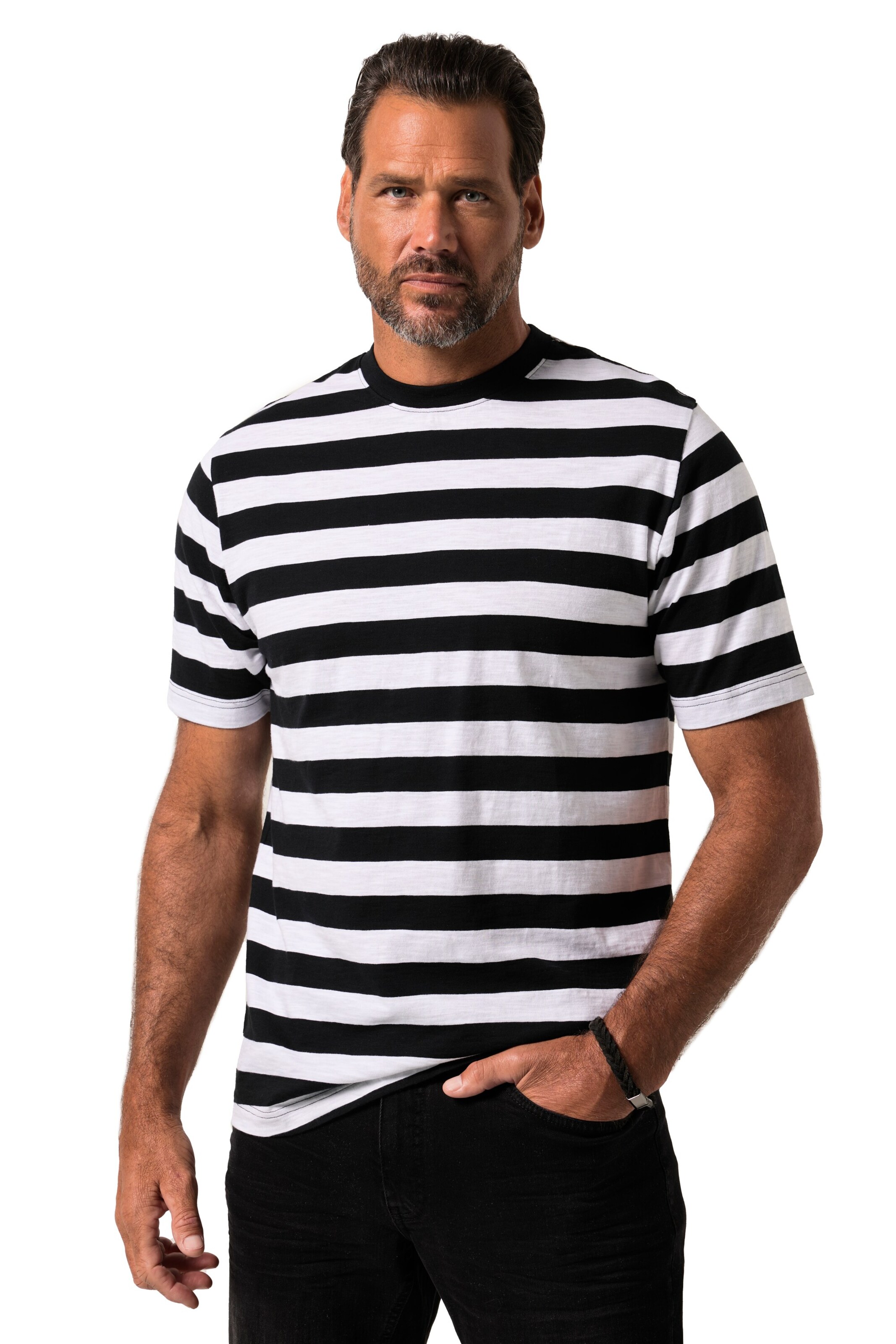 JP1880 Shirt in Black: front