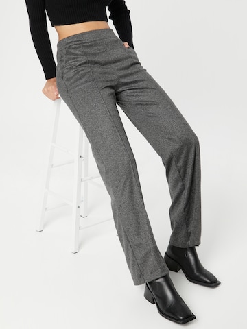 MAC Regular Pantalon 'CHIARA' in Grijs: voorkant