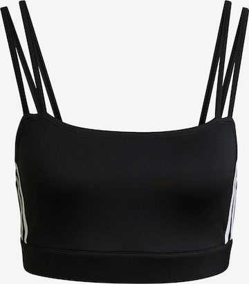 ADIDAS ORIGINALS Bralette Bra in Black: front