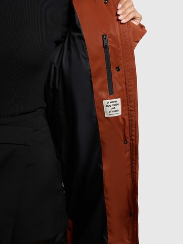 khujo Χειμερινό παλτό 'Pulset Shiny' σε πορτοκαλί