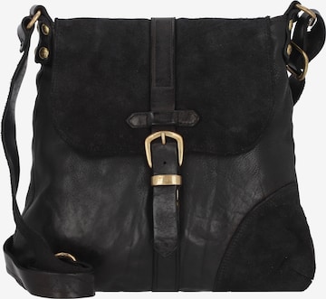 Campomaggi Crossbody Bag 'Jacob' in Black: front