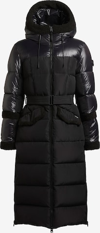 khujo Mantel 'JULITA2' in Schwarz: Vorderseite