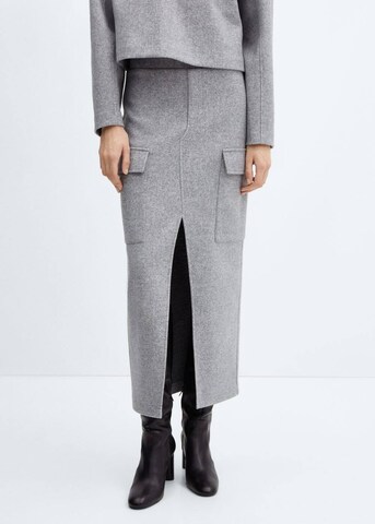 MANGO Skirt 'Max' in Grey: front